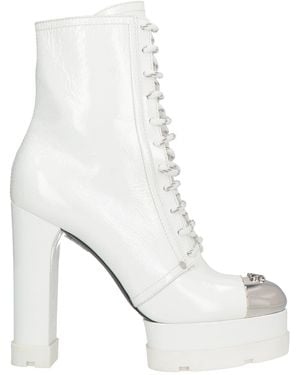 Casadei Ankle Boots Leather - White