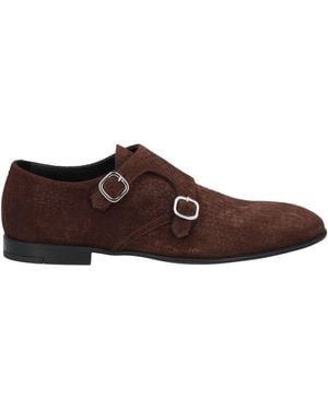 Doucal's Dark Loafers Leather - Brown