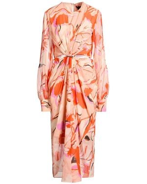 Max Mara Midi Dress Silk - White