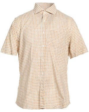 Glanshirt Ivory Shirt Cotton - Natural