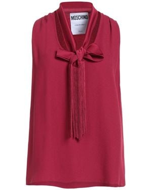 Moschino Top Acetate, Viscose - Red