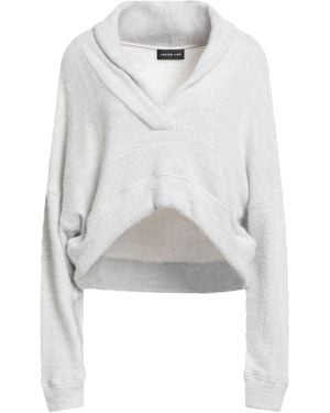 JACOB LEE Light Sweatshirt Nylon, Organic Cotton - White