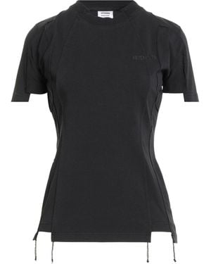 Vetements T-Shirt Cotton, Elastane - Black