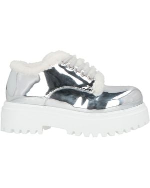 Le Silla Lace-Up Shoes Synthetic Material - White
