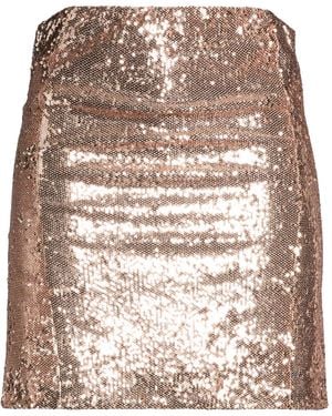 Alysi Mini Skirts - Brown