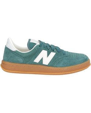 New Balance T500 Trainers Pigskin - Green