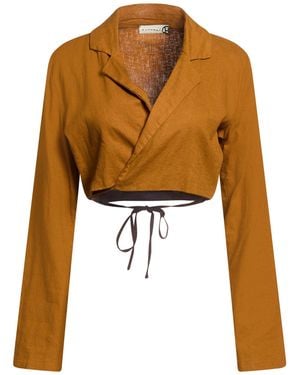 Haveone Tan Top Linen, Viscose - White