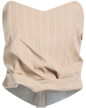 Rinascimento Top Viscose, Polyester, Elastane - Natural
