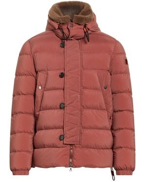 Peuterey Puffer Polyamide, Polyester, Shearling - Red