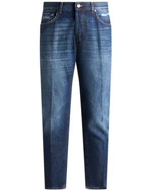 Dondup Jeans Cotton, Recycled Cotton - Blue