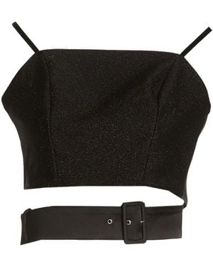ViCOLO Top Polyester, Polyamide, Elastane - Black