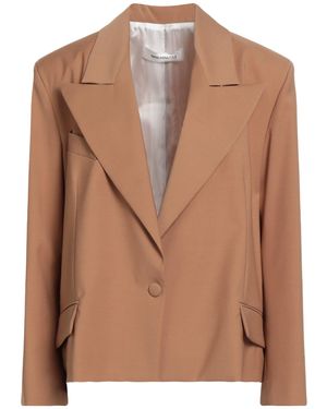 Nineminutes Blazer Polyester, Wool, Elastane, Viscose - Brown