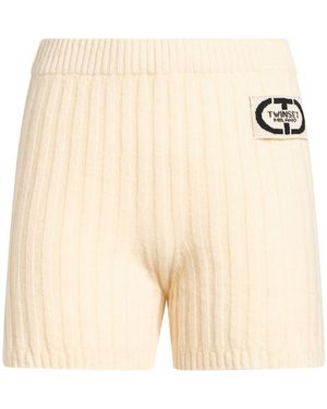 Twinset Shorts & Bermuda Shorts - Natural