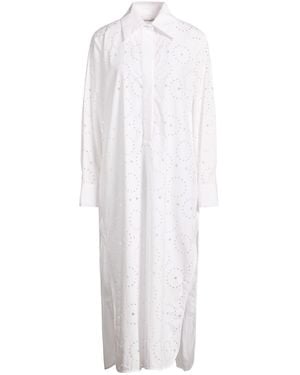 MEIMEIJ Midi Dress Cotton - White