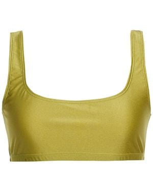 ANDAMANE Lime Top Polyamide, Elastane - Yellow