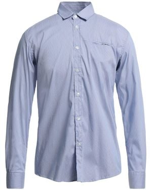Daniele Alessandrini Shirt Cotton, Polyamide, Elastane - Blue