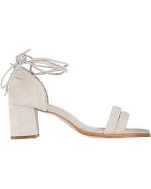 Alohas Ivory Sandals Leather - White