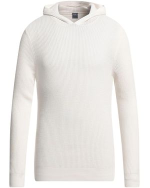 Fedeli Ivory Jumper Cotton - White
