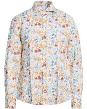 BASTONCINO Shirt Linen - White