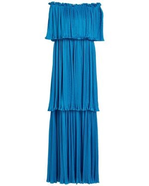 Alberta Ferretti Vestito Lungo - Blu