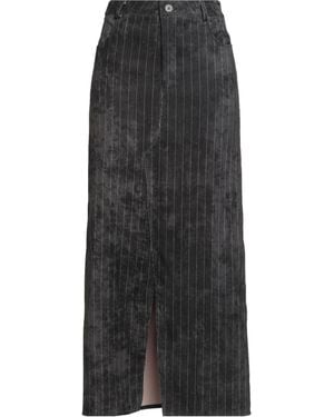 Haveone Maxi Skirt Polyester, Polyamide, Elastic Fibers - Gray