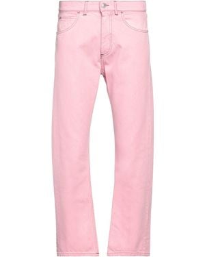 Marni Jeans Cotton, Cow Leather - Pink