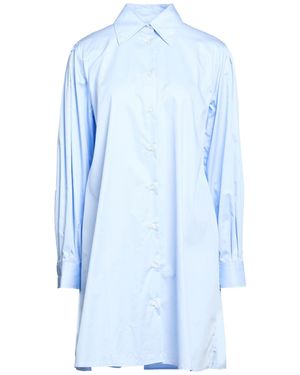 Officine Generale Sky Mini Dress Cotton - Blue