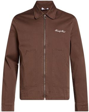 FAMILY FIRST Jacket - Brown