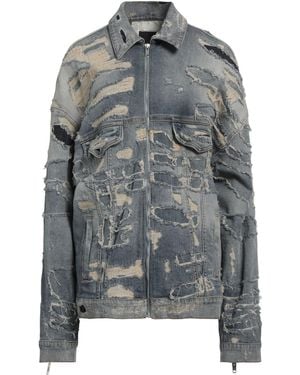 Givenchy Jeansjacke/-mantel - Grau