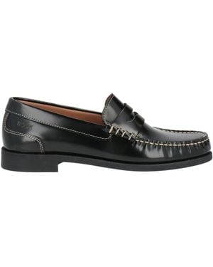 BOSS Loafers Leather - Black