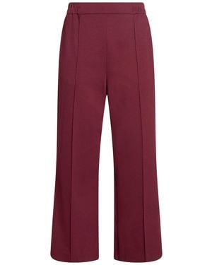 MEIMEIJ Pants Viscose, Polyamide, Elastane, Acetate - Red