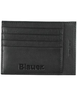 Blauer Cardholder Leather - Black