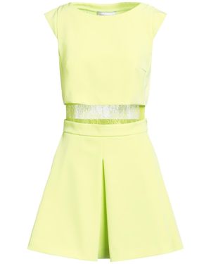 ERMANNO FIRENZE Mini Dress Polyester, Elastane, Polyamide - Green