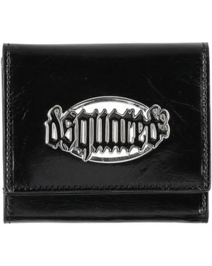 DSquared² Wallet Calfskin - Black