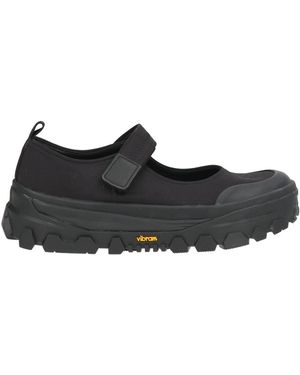 Amomento Sneakers Leather, Textile Fibers - Black