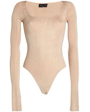 Roberto Collina Sand Bodysuit Merino Wool - White