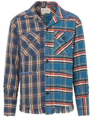Greg Lauren Hemd - Blau