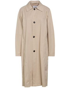 Grifoni Overcoat & Trench Coat Cotton, Elastane - Natural