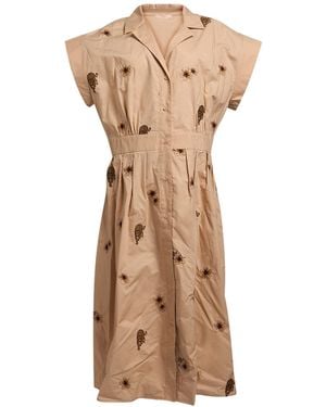 Twinset Midi-Kleid - Natur