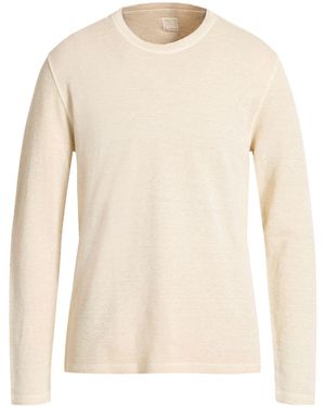 120% Lino Sweater Linen, Cotton, Elastane - Natural