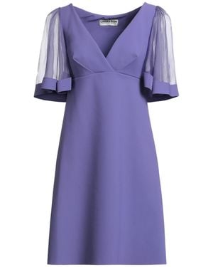 La Petite Robe Di Chiara Boni Minivestido - Morado