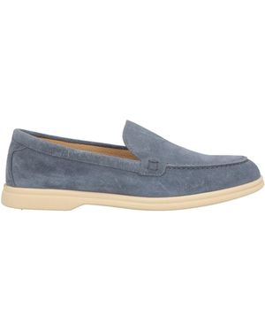 Doucal's Loafers Leather - Blue