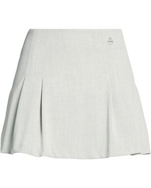 Berna Light Mini Skirt Polyester, Viscose, Elastane - White