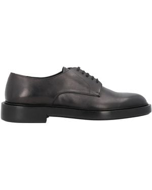 Giorgio Armani Lace-Up Shoes - Gray