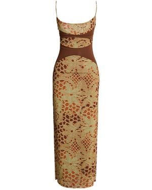 Miaou Maxi-Kleid - Mettallic