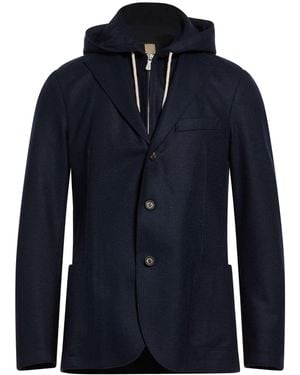 Eleventy Jacket Wool, Polyamide - Blue