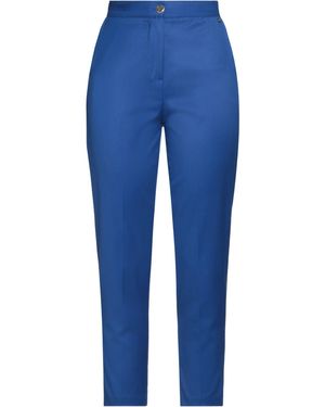 LE SARTE DEL SOLE Pants Polyester, Viscose, Elastane - Blue