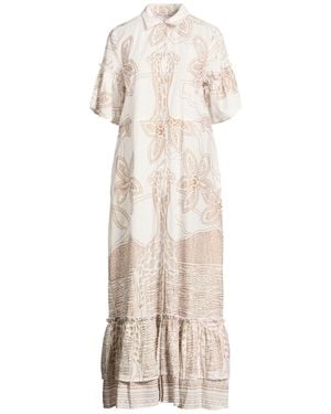 CONNOR & BLAKE Maxi Dress Cotton - Natural