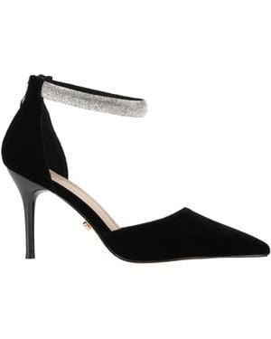 Twenty Four Haitch Court Shoes - Black