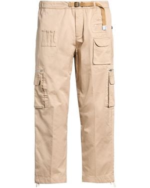 White Sand Trousers Cotton - Natural